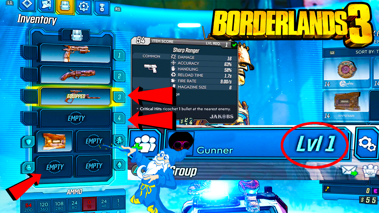 How To Unlock All Equipment Slots in Borderlands 3