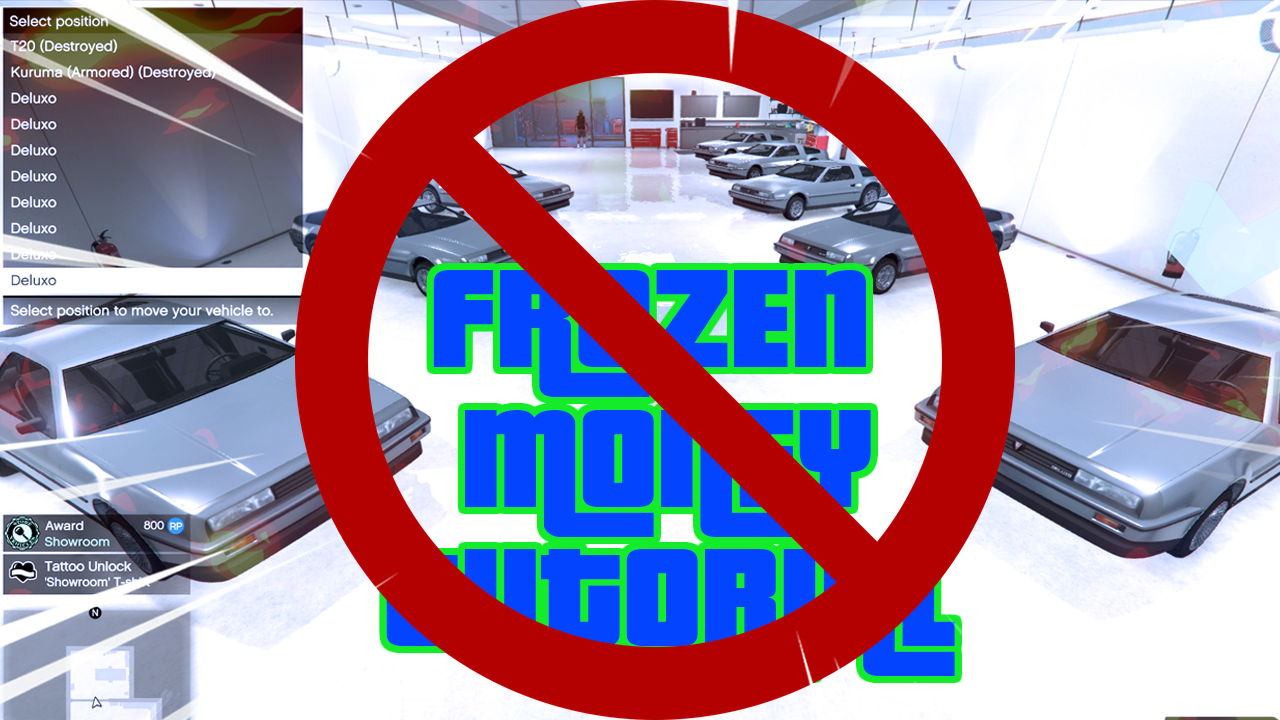 Frozen Money Glitch Patched (Update 1.50)