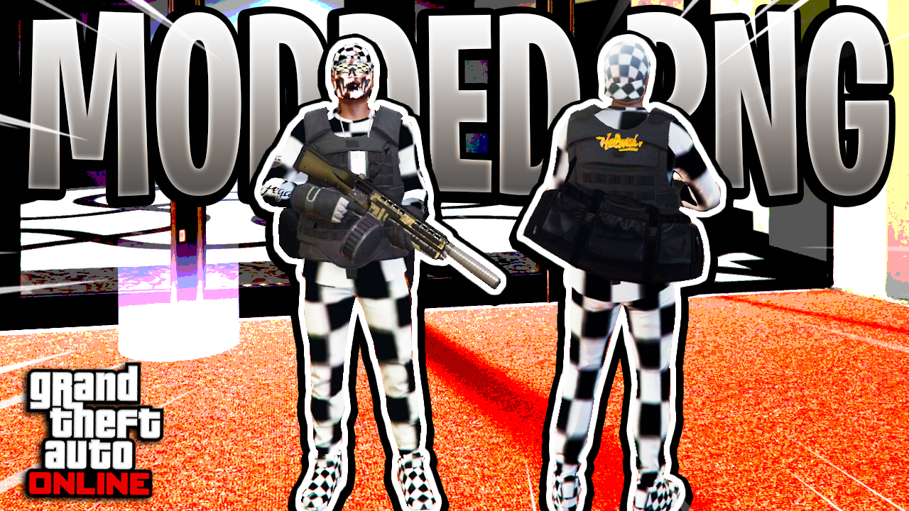 Full Checkerboard Modded Outfit (Keep All Outfits) GTA Online