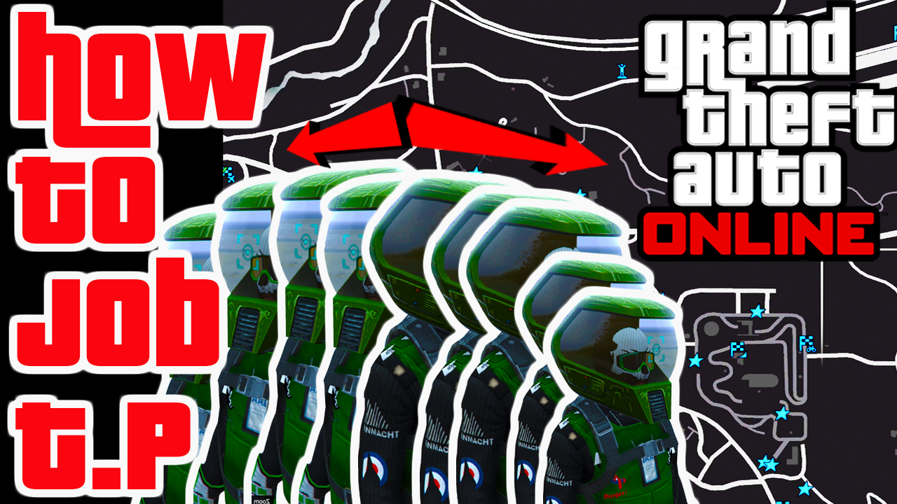 How to Teleport in GTA Online  (Job Method) 1.50