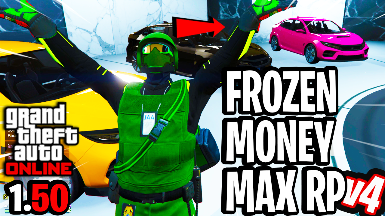 Frozen Money Glitch/Unlimited RP Solo! [GTA Online 1.50]**PATCHED