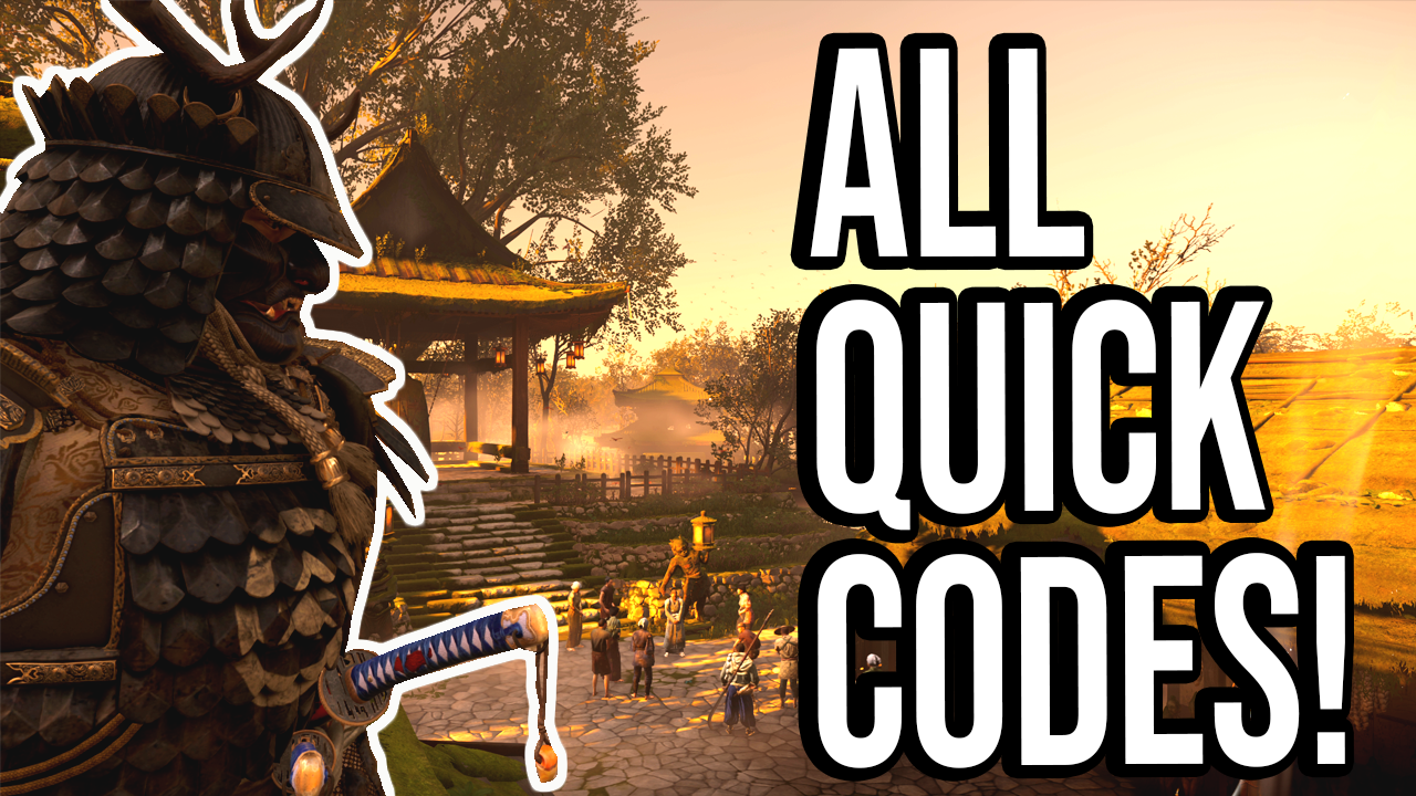 Ghost of Tsushima (Save Wizard Quick Codes)