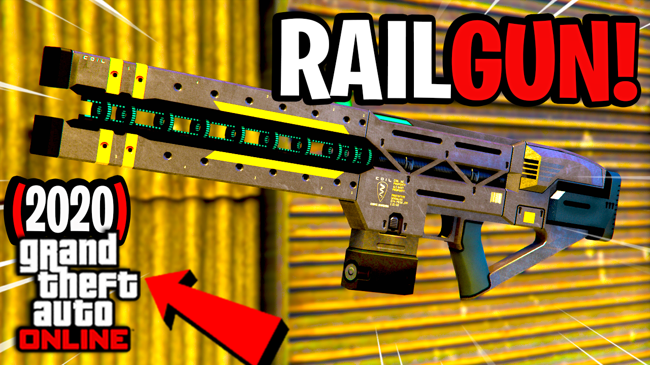 How To Use The RAILGUN in GTA Online (PS4)