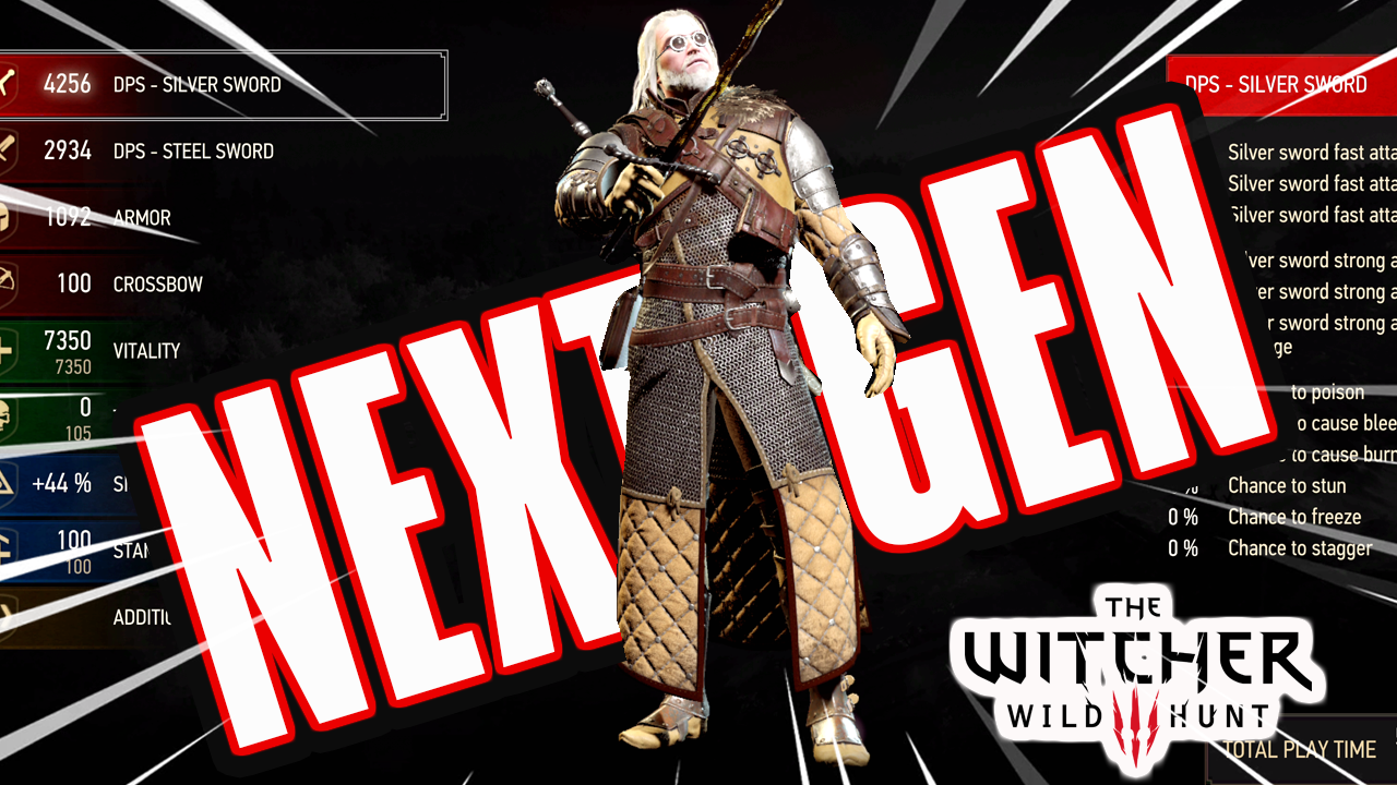The Witcher 3: All Grandmaster Legendary Armor (Next Gen ALL Editions)