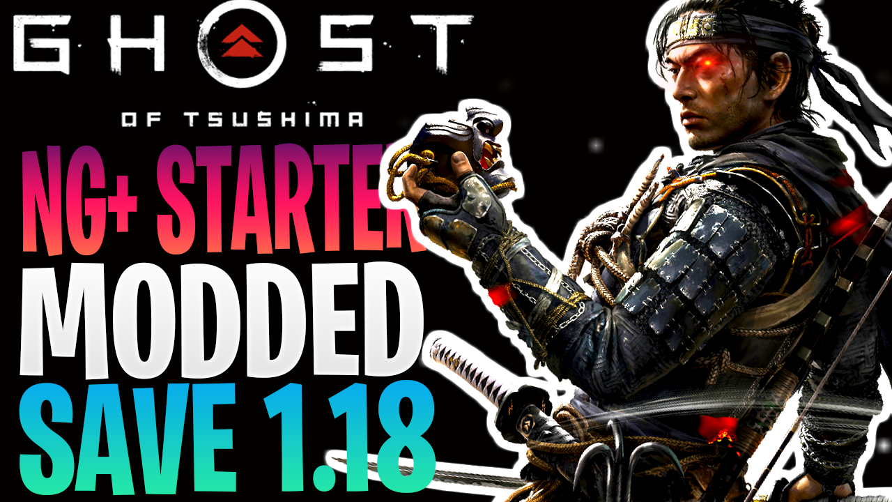 Ghost of Tsushima NG+ Starter Save (Everything Unlocked) 1.18
