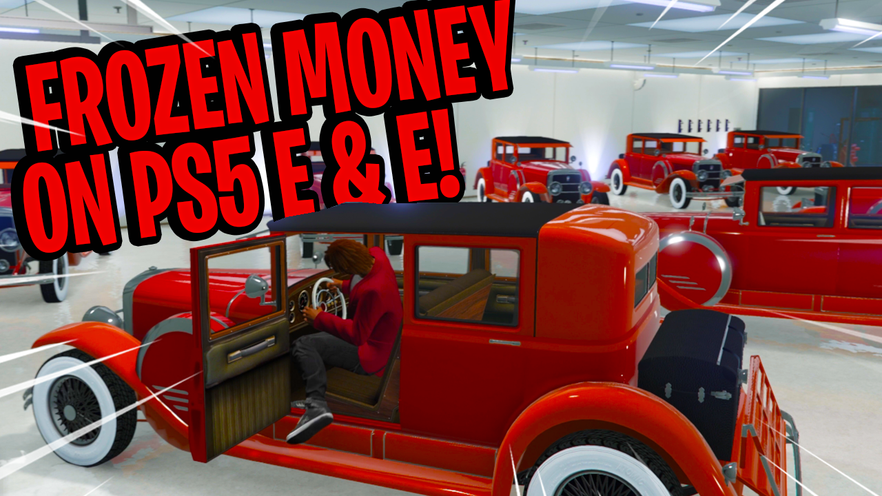 FROZEN MONEY WORKING ON GTA ONLINE PS5 EXPANDED AND ENHANCED!