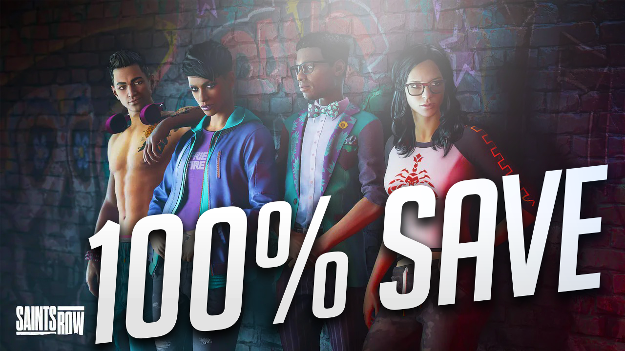 Install THIS SAINTS ROW 100% SAVE NOW (PS4)