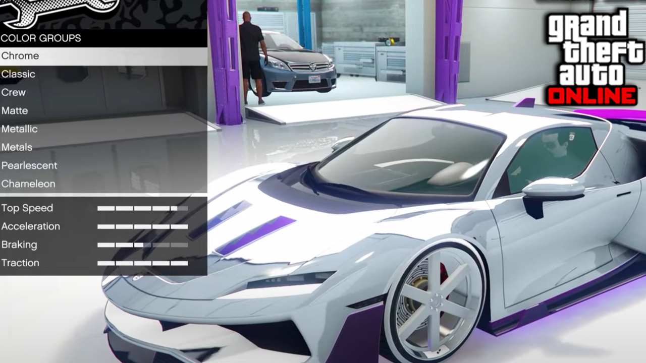 4D MODDED PAINT JOBS IN GTA ONLINE PS4/PS5 (CREW)