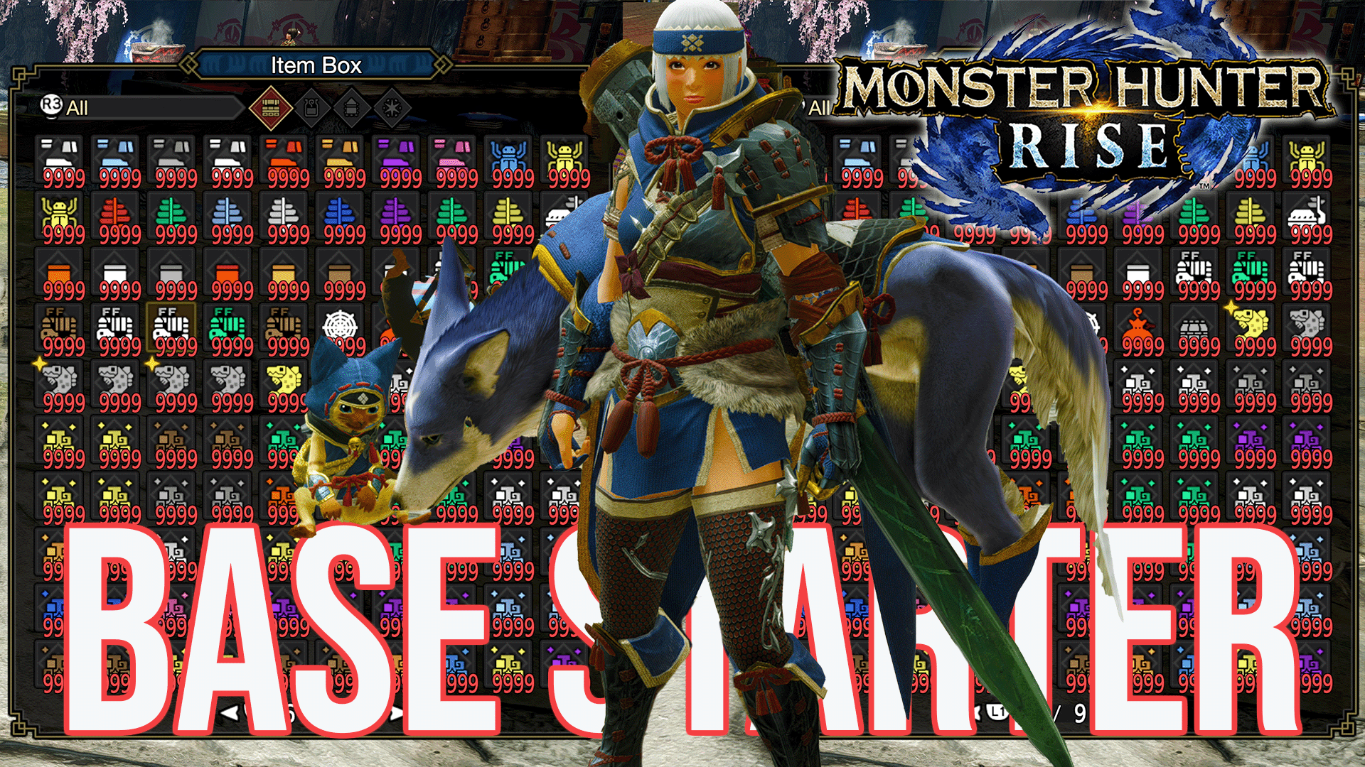 MONSTER HUNTER RISE – BASE STARTER SAVE (PS4/PS5)